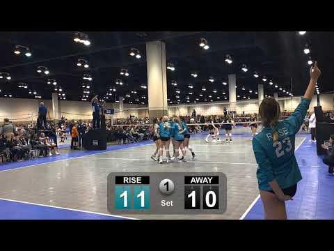 Video of Hallee Burress #22 Setter Rise teal jersey, Omaha Day 3 Highlights