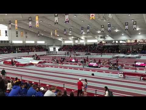 Video of 2020 Arkansas HS Invitational 60m Hurdles Lane 6 PR 8.54