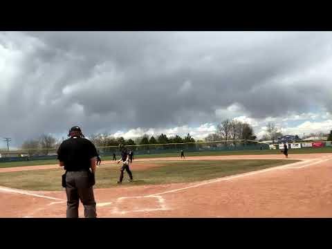 Video of Picked Throw From 3rd Base Vs. Resurrection Christian 