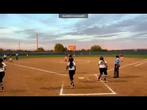 Video of 2024 Poston butte high school hitting highlights (8 home runs during season)