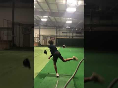 Video of Most recent bullpen average fastball