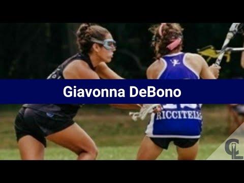 Video of Giavonna DeBono Lacrosse Highlights- NY 2023- Def