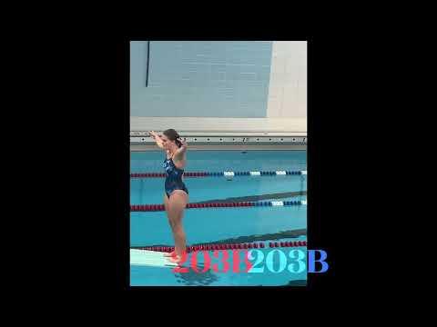 Video of Class of 2024 Diver, Abby Tollefson, Sets New 6-Dive School Record (308.65)