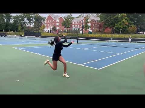 Video of Alessandra Cristiani'24 -Recruiting Tennis Video