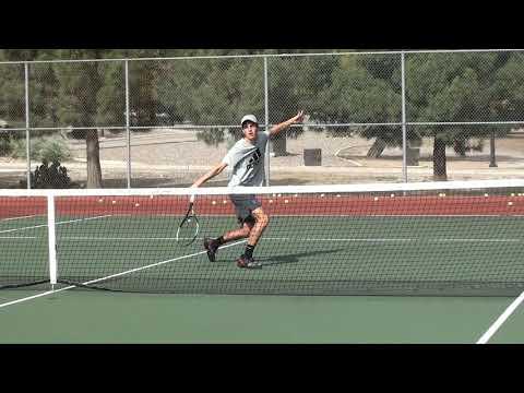 Video of William Proffit backhand volley