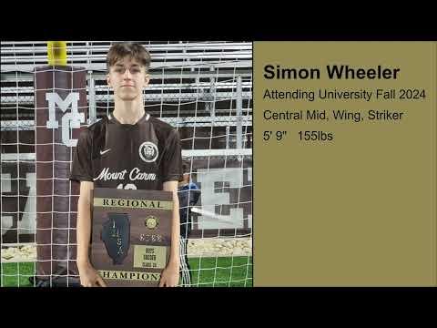 Video of Simon Wheeler Soccer Highlights 2022/2023