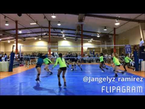 Video of Jangelyz Ramirez Libero # 14 Club JJVA