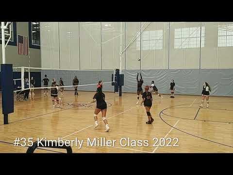 Video of Kimberly Miller - Volleyball