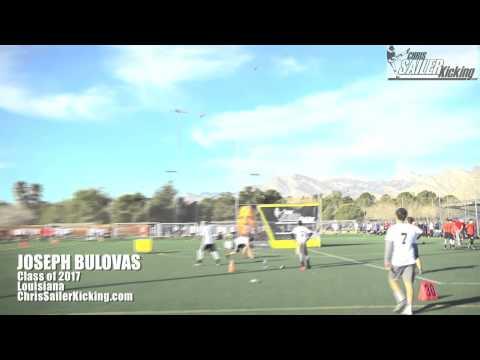 Video of Kicking- Chris Sailer National Las Vegas kicking camp