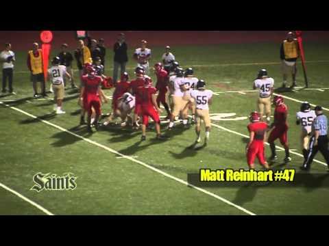 Video of Highlights of Matt Reinhart|Football 2012|