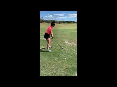 Video of Feb 9 2020 Practice Driver Fairway wood 5 Iron