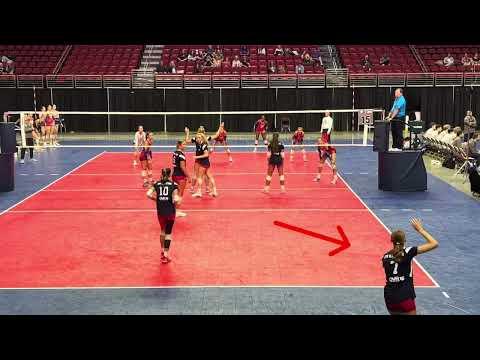 Video of 2024 USA All Star Tournament - Serving/Back Row