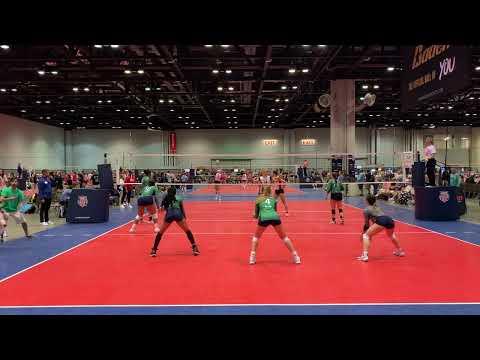 Video of AAU Nationals Defense/Serve Receive Highlights