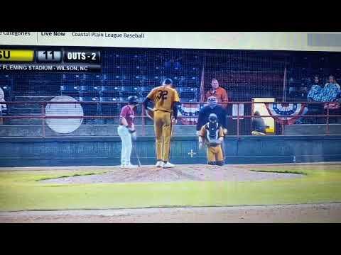 Video of Noah Jordan - R-FR / RHP / 6’5” 185 lbs / WVSU - March 2024