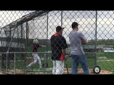 Video of BP before game 