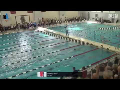 Video of Nick Zerva - RIIL State Championships - 6th Place 200 Free - 1:51.44