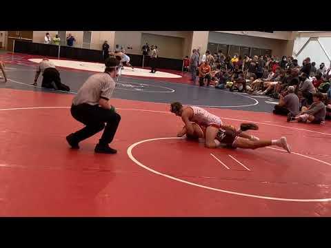 Video of NHSCA duals 138lbs 2020