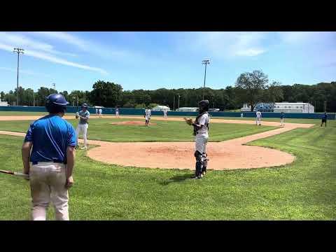 Video of hit to the fence a double and one RBI