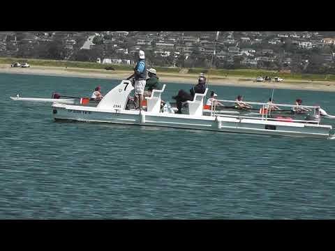 Video of Sunday Race at San Diego Crew Classic. I'm in bow seat.