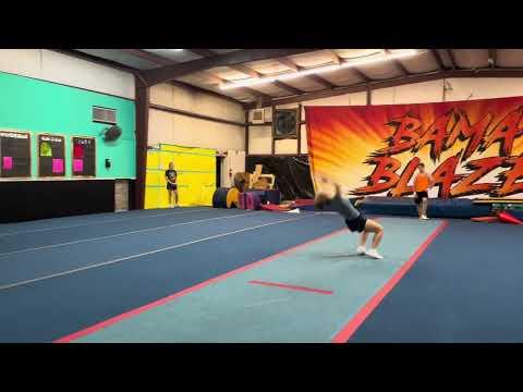 Video of Two fulls tumbling pass