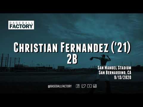 Video of Christian Fernandez Baseball Factory 9/13/2020