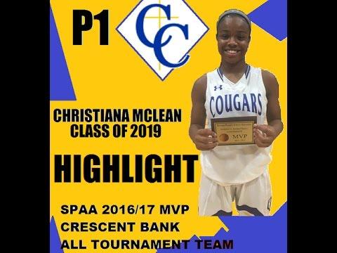 Video of Christiana McLean Top 50 2019 PG Carmel Christian