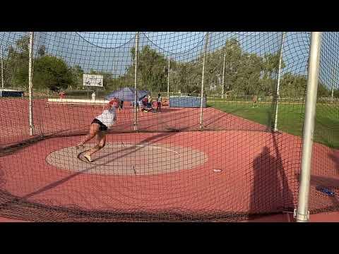 Video of Brigit Mitchell Discus practice 7.22.22 Phoenix Bobcats