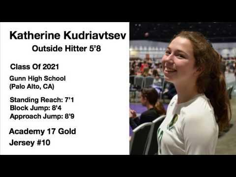 Video of Katherine Kudriavtsev (OH/DS): Academy/ Cal Kickoff 2020 Highlights