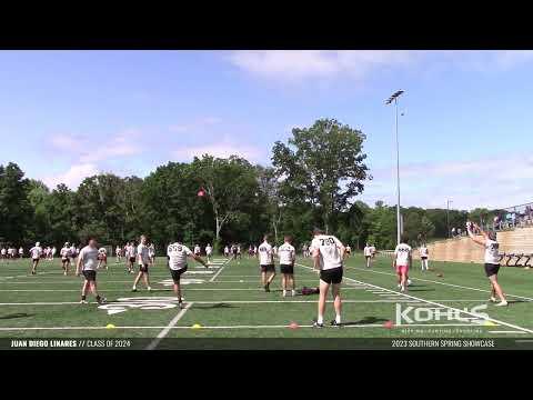 Video of Kohls Kicking Southern Showcase Camp