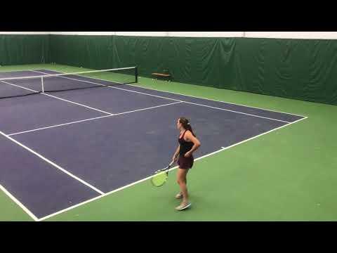 Video of Jillian Niedzialowski Tennis - August 2018