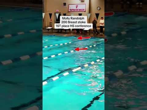 Video of Molly’s 200 Breast Stroke Conference Win