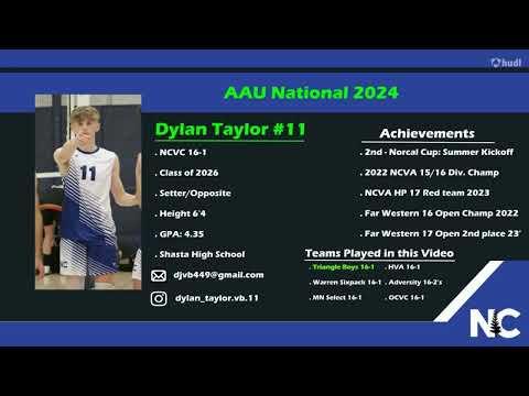 Video of Dylan Taylor AAU Nationals - NCVC 16-1