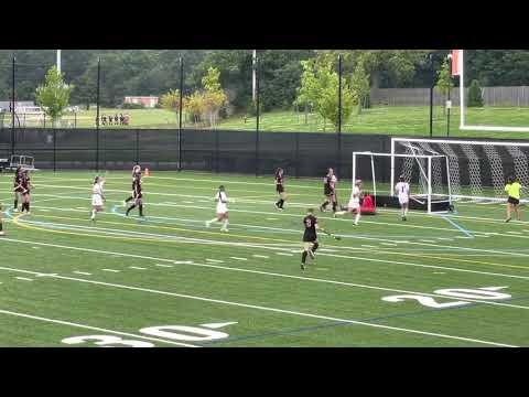 Video of Zofia Bangs #23 white goal 