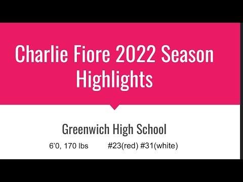 Video of Charlie fiore highlights 2022