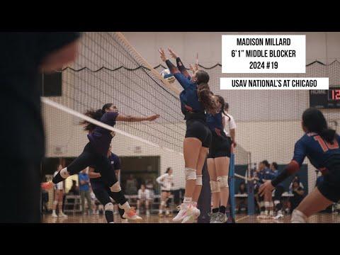 Video of Madison Millard 2023 USAV Nationals Chicago