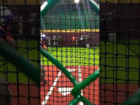 Video of Hitting in the batting cage