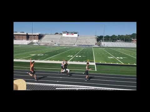 Video of Took 2nd in this heat of the 100 at the big sky state games and 5th overall.