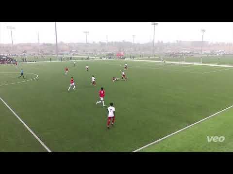 Video of Alexandria U19s vs Atletico Santa Rosa 12/4/21 - MLS Next Winter Festival (Quentin=#6 in White playing RCB)