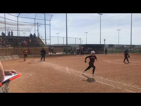 Video of Kiley Walker- catching game film