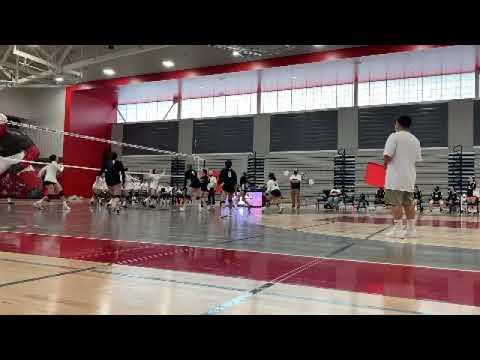 Video of Mallie Yang (White #2) - Edison vs Matilda Torres (receiving)