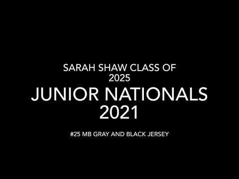 Video of Sarah Shaw Junior Nationals 2021