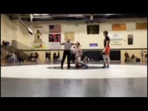 Video of John Gleason Wrestling match (grey singlet)