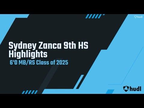 Video of Sydney Zanca 9th grade HS Highlights