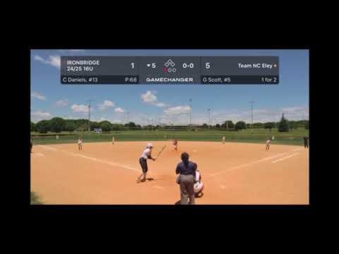 Video of 3 pitch strikeout 