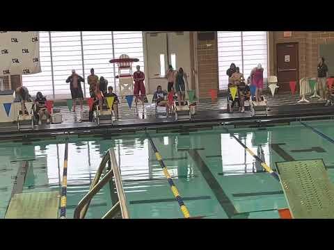 Video of 50 yard freestyle State Competition 