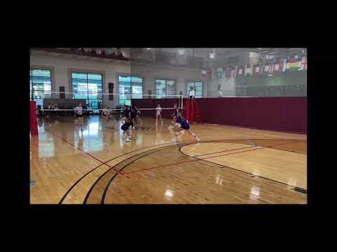 Video of Audrey Small 2022 High School Season Highlights- 2024 Libero