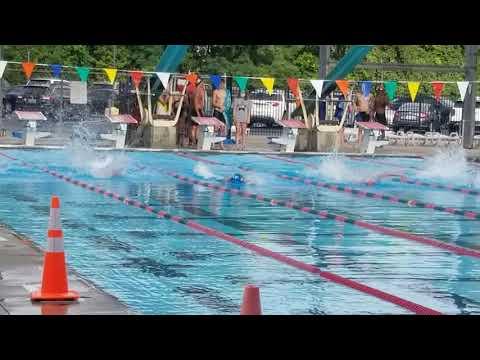 Video of 50 free long course 8/16/20 25.28 national cut