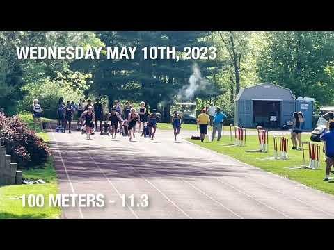 Video of Pennington vs Wilberforce 100 m May 10, 2023 