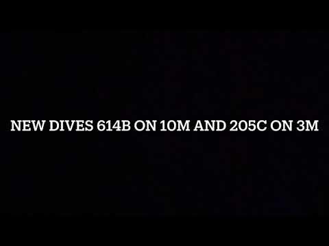 Video of New Dives off 10m & 3m