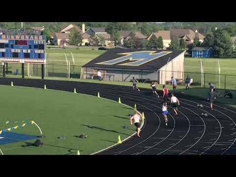 Video of Krueger Wins 400M WIAA Sectional